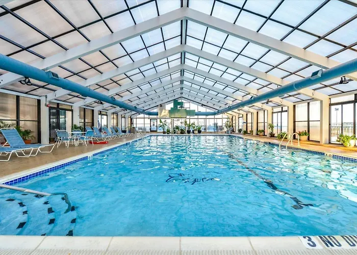 3 Bedroom Direct Ocean Front Capri With Indoor Pool Ocean City